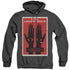 STAR TREK/TNG SEASON 7 EPISODE 15 - ADULT HEATHER HOODIE - BLACK