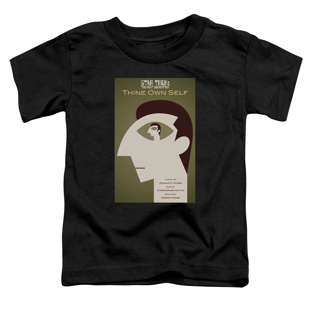 STAR TREK/TNG SEASON 7 EPISODE 16 - S/S TODDLER TEE - BLACK