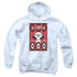 STAR TREK/TNG SEASON 7 EPISODE 20 - YOUTH PULLOVER HOODIE - WHITE