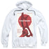 STAR TREK/TNG SEASON 7 EPISODE 21 - ADULT PULLOVER HOODIE - WHITE