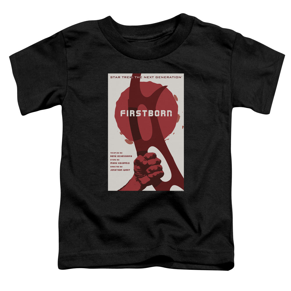 STAR TREK/TNG SEASON 7 EPISODE 21 - S/S TODDLER TEE - BLACK