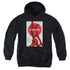 STAR TREK/TNG SEASON 7 EPISODE 21 - YOUTH PULLOVER HOODIE - BLACK