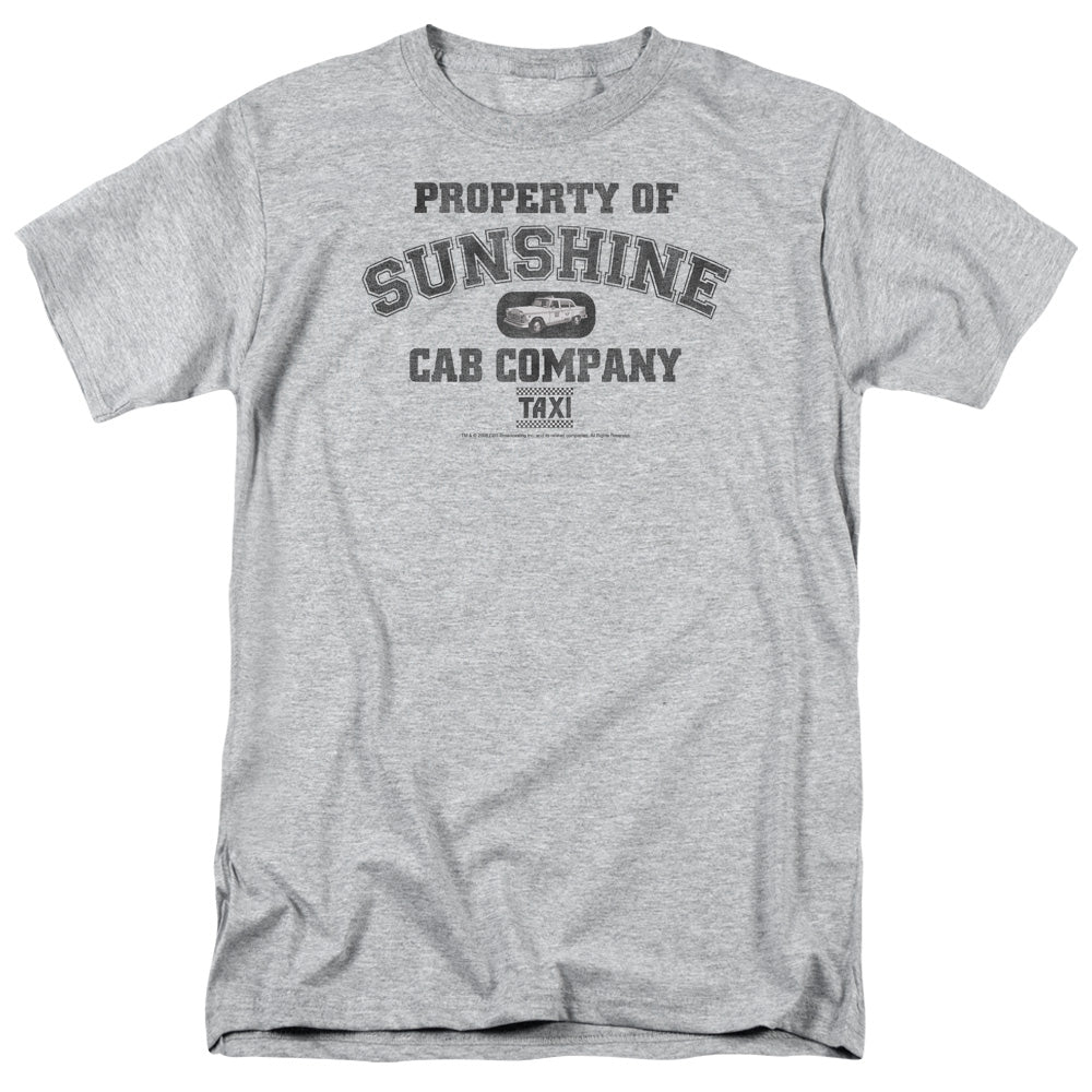 TAXI/PROPERTY OF SUNSHINE CAB - S/S ADULT 18/1 - ATHLETIC HEATHER