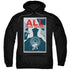 STAR TREK/TNG SEASON 7 EPISODE 25 - ADULT PULLOVER HOODIE - BLACK