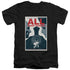 STAR TREK/TNG SEASON 7 EPISODE 25 - S/S ADULT V-NECK 30/1 - BLACK