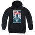 STAR TREK/TNG SEASON 7 EPISODE 25 - YOUTH PULLOVER HOODIE - BLACK