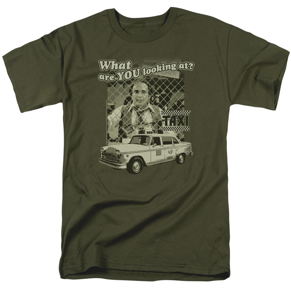 TAXI/WHATS A MATTA - S/S ADULT 18/1 - MILITARY GREEN