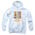STAR TREK/TOS EPISODE 80 - YOUTH PULLOVER HOODIE - WHITE