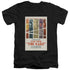 STAR TREK/TOS EPISODE 80 - S/S ADULT V-NECK 30/1 - BLACK