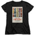STAR TREK/TOS EPISODE 80 - S/S WOMENS TEE - BLACK