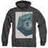 STAR TREK/TNG SEASON 6 EPISODE 9 - ADULT HEATHER HOODIE - BLACK
