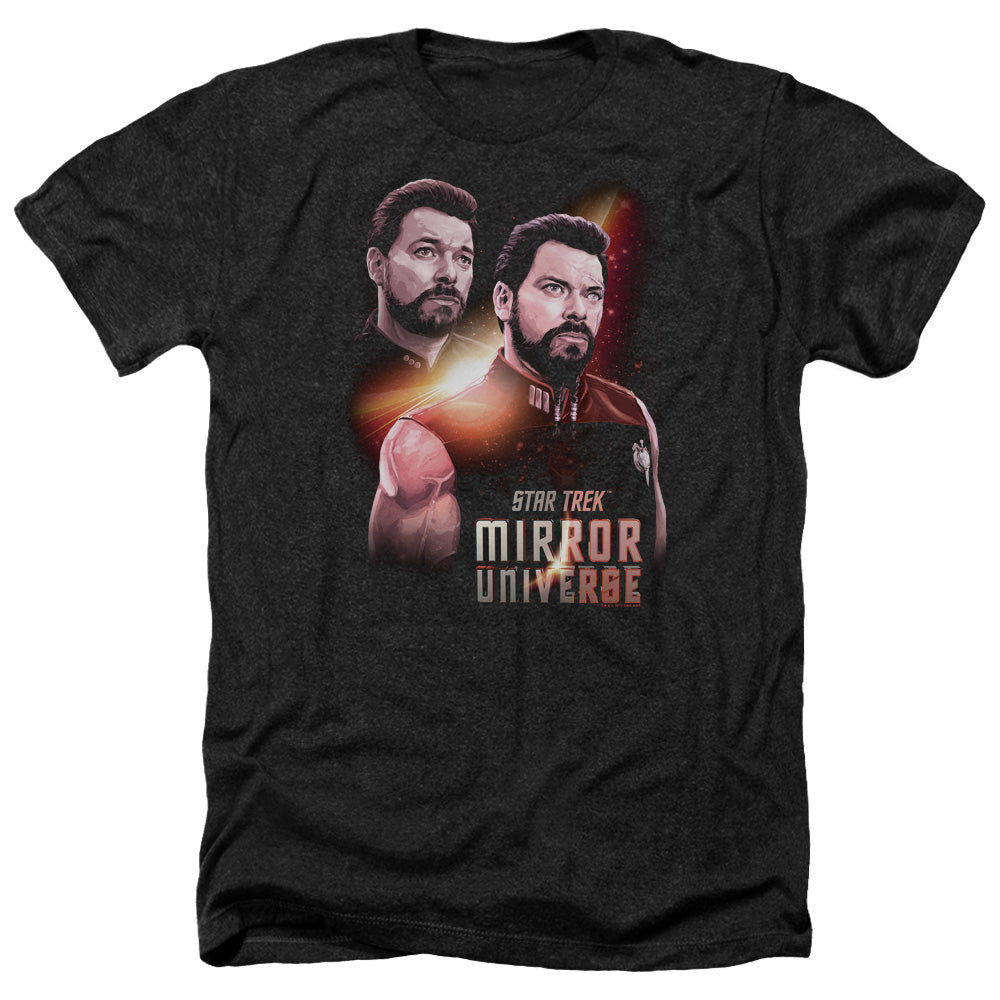 STAR TREK/MIRROR RIKER - ADULT HEATHER - BLACK
