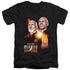STAR TREK/MIRROR PICARD - S/S ADULT V-NECK 30/1 - BLACK