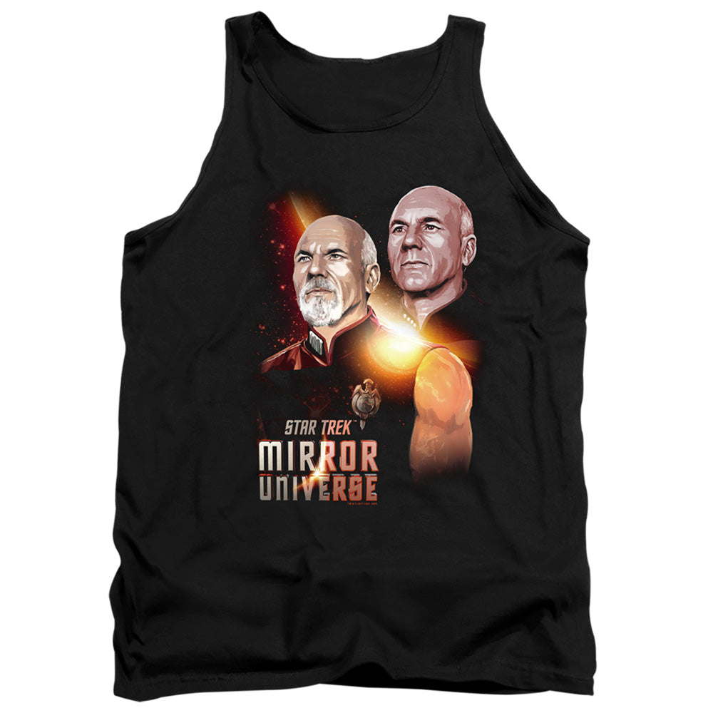 STAR TREK/MIRROR PICARD - ADULT TANK - BLACK
