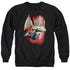 STAR TREK/MIRROR ENTERPRISE - ADULT CREWNECK SWEATSHIRT - BLACK