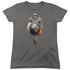 STAR TREK/TERRAN EMPIRE - S/S WOMENS TEE - CHARCOAL