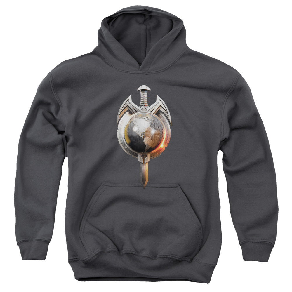 STAR TREK/TERRAN EMPIRE - YOUTH PULLOVER HOODIE - CHARCOAL