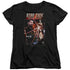 STAR TREK/PANELS - S/S WOMENS TEE - BLACK