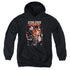 STAR TREK/PANELS - YOUTH PULLOVER HOODIE - BLACK