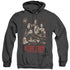 STAR TREK/POSTER - ADULT HEATHER HOODIE - BLACK