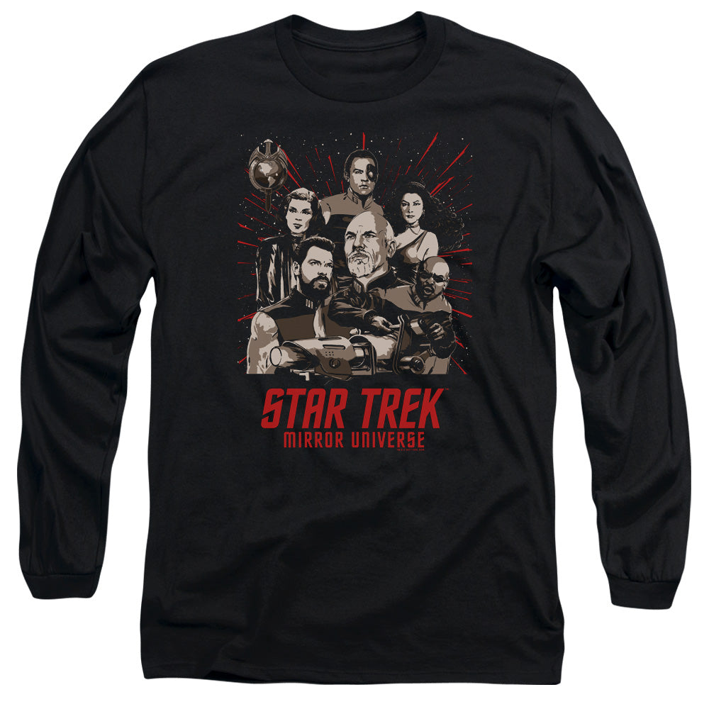 STAR TREK/POSTER -  L/S ADULT 18/1  - BLACK