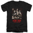 STAR TREK/POSTER - S/S ADULT V-NECK 30/1 - BLACK