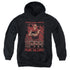 STAR TREK/TERRANS UNITE - YOUTH PULLOVER HOODIE - BLACK