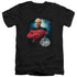 STAR TREK/PICARD 30 - S/S ADULT V-NECK 30/1 - BLACK