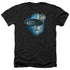 STAR TREK/SHIP 30 - ADULT HEATHER - BLACK