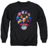 STAR TREK/CREW 30 - ADULT CREWNECK SWEATSHIRT - BLACK