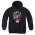 STAR TREK/CREW 30 - YOUTH PULLOVER HOODIE - BLACK
