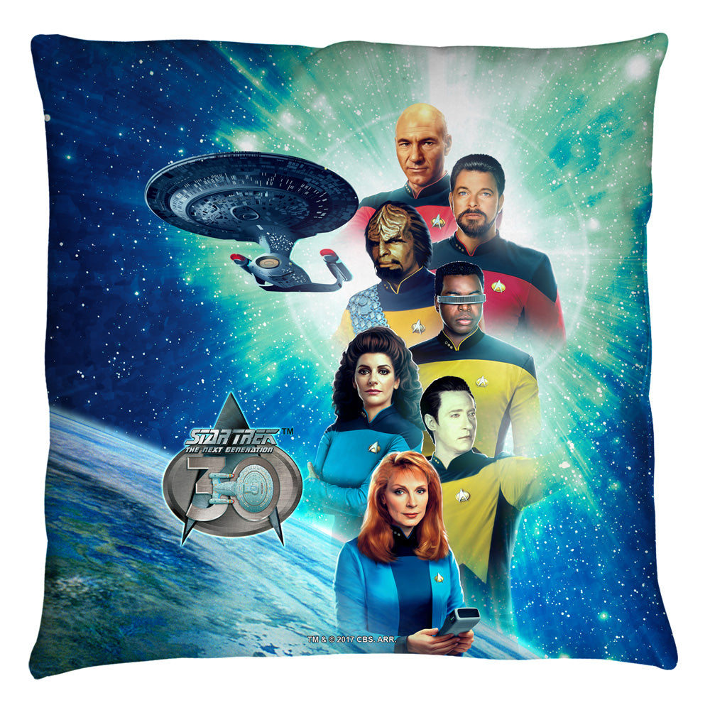 STAR TREK/30 CREW - THROW PILLOW
