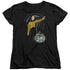 STAR TREK/DATA 30 - S/S WOMENS TEE - BLACK