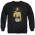 STAR TREK/WORF 30 - ADULT CREWNECK SWEATSHIRT - BLACK