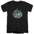 STAR TREK/TNG 30 LOGO - S/S ADULT V-NECK 30/1 - BLACK