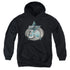 STAR TREK/TNG 30 LOGO - YOUTH PULLOVER HOODIE - BLACK