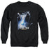 STAR TREK DISCOVERY/DISCOVERY BEGINS - ADULT CREWNECK SWEATSHIRT - BLACK