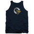 STAR TREK DISCOVERY/VULCAN LOGO - ADULT TANK - NAVY