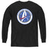 STAR TREK DISCOVERY/STARFLEET COMMAND - YOUTH LONG SLEEVE TEE - BLACK
