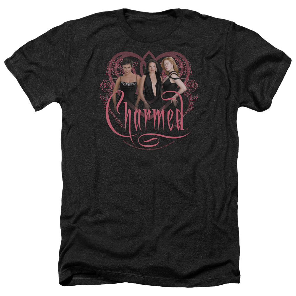 CHARMED/CHARMED GIRLS - ADULT HEATHER - BLACK