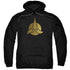 STAR TREK DISCOVERY/DISCOVERY TRIQUENTRA - ADULT PULLOVER HOODIE - BLACK