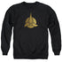 STAR TREK DISCOVERY/DISCOVERY TRIQUENTRA - ADULT CREWNECK SWEATSHIRT - BLACK