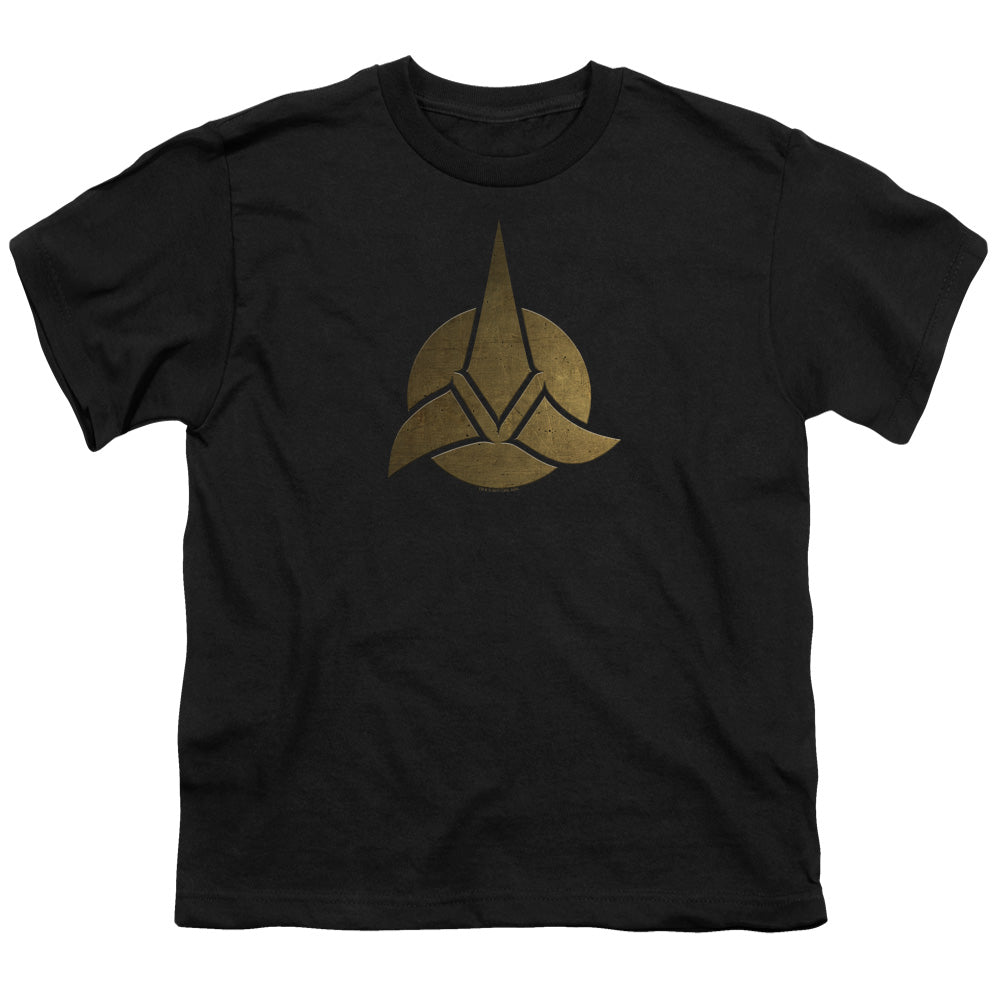 STAR TREK DISCOVERY/DISCOVERY TRIQUENTRA - S/S YOUTH 18/1 - BLACK