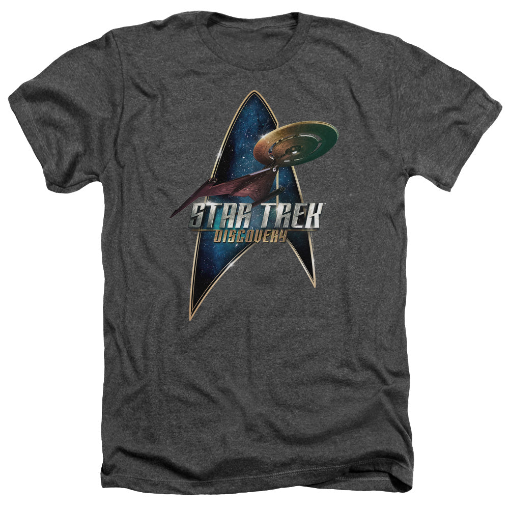STAR TREK DISCOVERY/DISCOVERY DECO - ADULT HEATHER - CHARCOAL