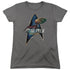 STAR TREK DISCOVERY/DISCOVERY DECO - S/S WOMENS TEE - CHARCOAL