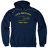 STAR TREK DISCOVERY/DISCOVERY ATHLETIC - ADULT PULLOVER HOODIE - NAVY