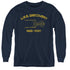 STAR TREK DISCOVERY/DISCOVERY ATHLETIC - YOUTH LONG SLEEVE TEE - NAVY