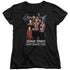STAR TREK/DS9 CREW - S/S WOMENS TEE - BLACK