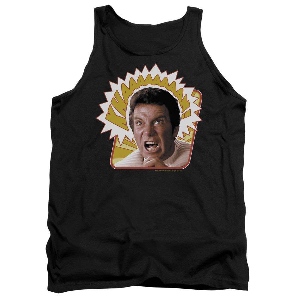 STAR TREK/KHAAAAAAN - ADULT TANK - BLACK