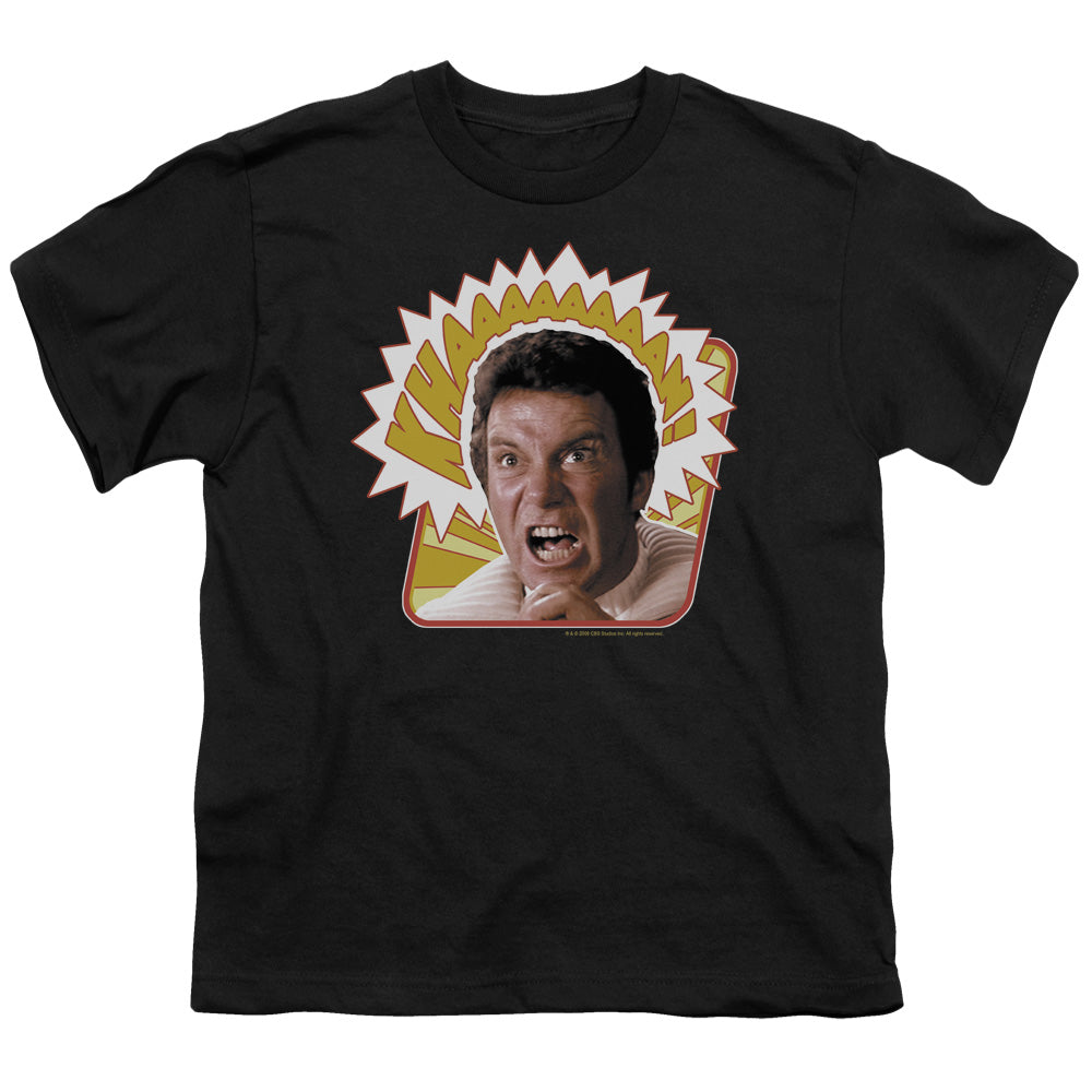 STAR TREK/KHAAAAAAN - S/S YOUTH 18/1 - BLACK